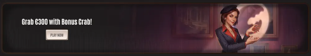 Banner promozionale del bonus granchio Neon54 con un'offerta esclusiva di ricompensa.